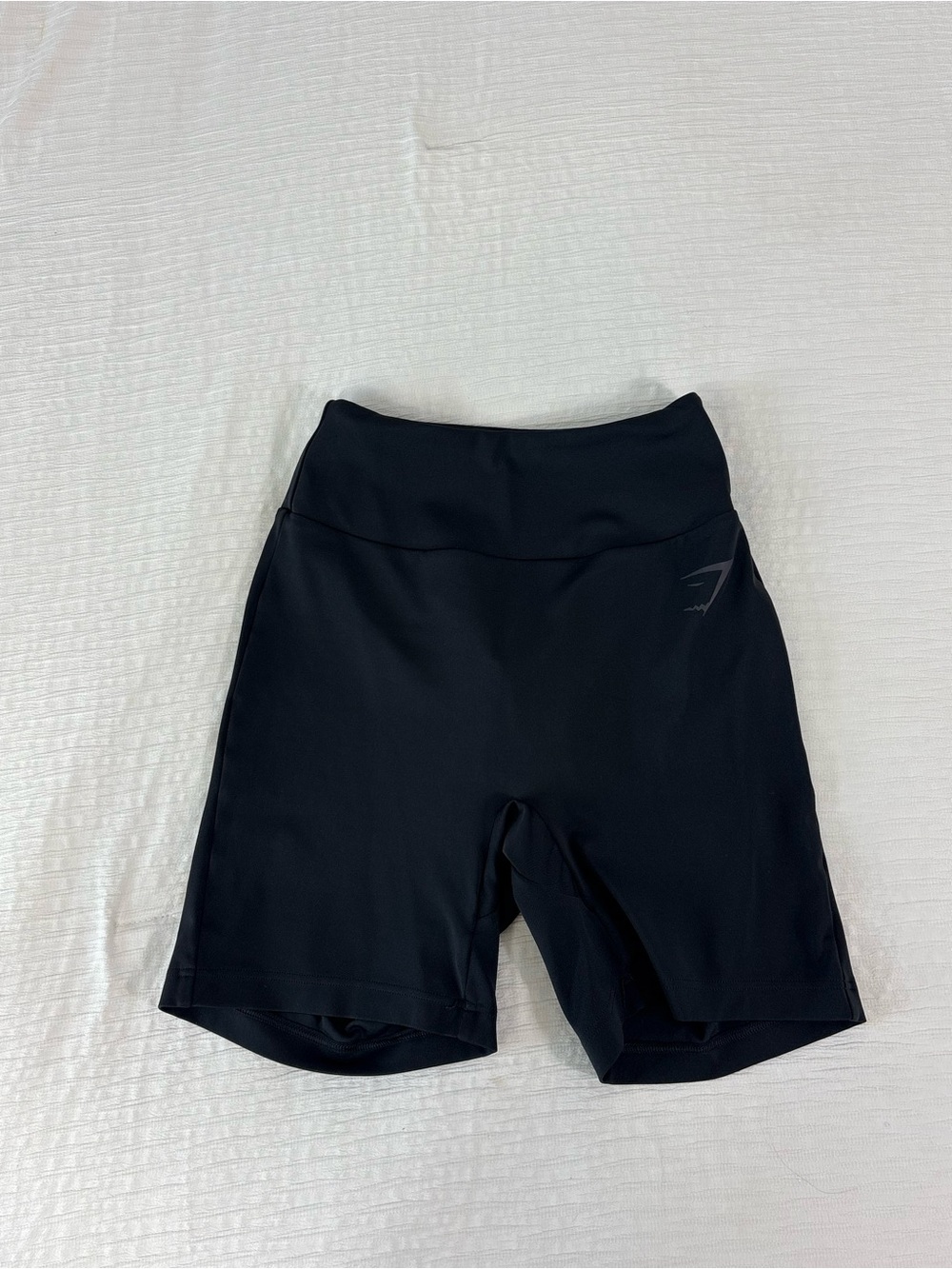 Gymshark Black High-Waist Bike Shorts